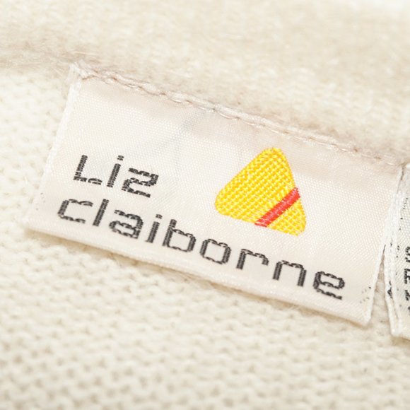 Vintage 80s Lambswool Angora Cardigan Sweater - Picture 3 of 7